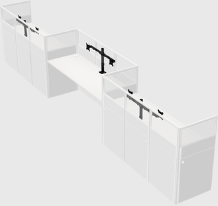 Rectangular cubicles