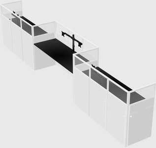 Rectangular cubicles