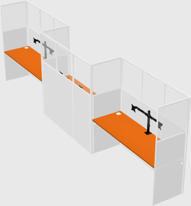 Rectangular cubicles