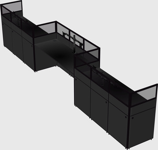 Rectangular cubicles