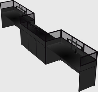 Rectangular cubicles