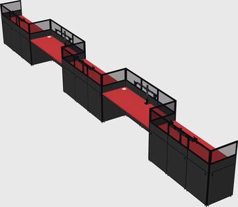 Cabines rectangulaires