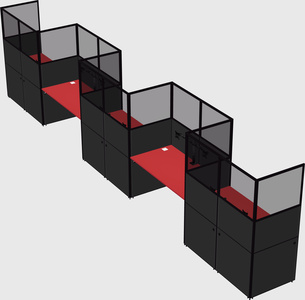 Cabines rectangulaires