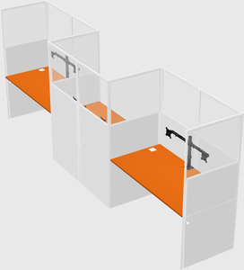 Rectangular cubicles
