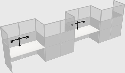 Rectangular cubicles