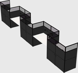 Rectangular cubicles