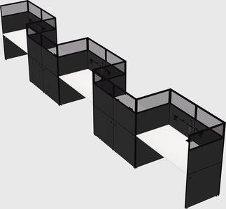 Rectangular cubicles