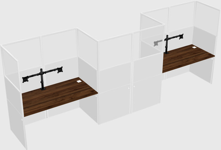 Rectangular cubicles