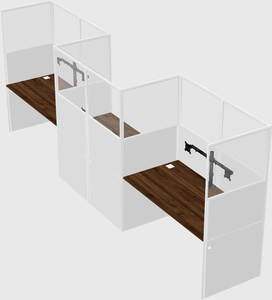 Rectangular cubicles