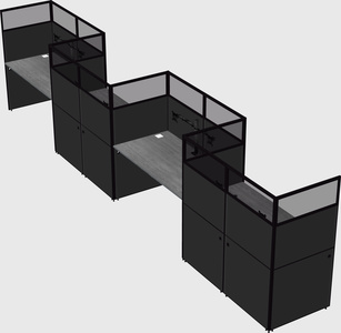 Rectangular cubicles