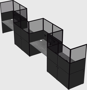 Rectangular cubicles