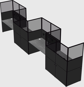 Rectangular cubicles