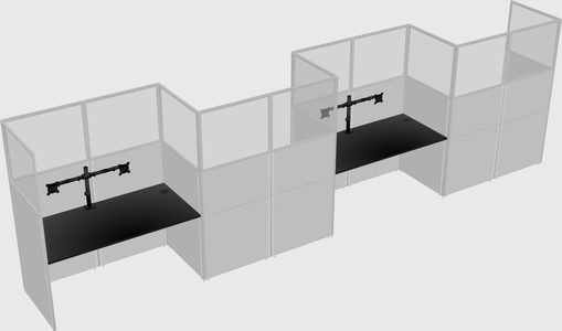 Rectangular cubicles
