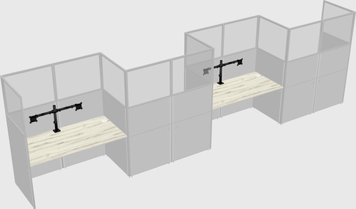 Rectangular cubicles