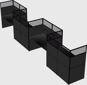 Rectangular cubicles