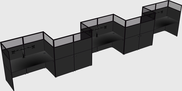 Cabines rectangulaires