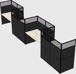 Cabines rectangulaires