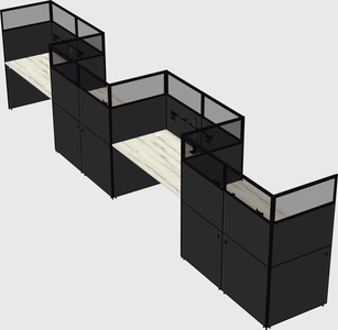 Cabines rectangulaires