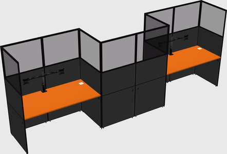 Rectangular cubicles