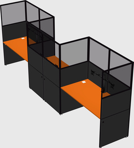 Rectangular cubicles