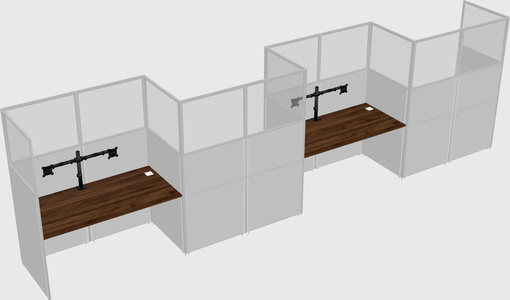 Rectangular cubicles