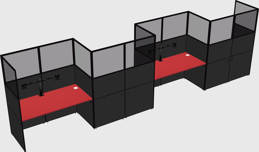 Rectangular cubicles