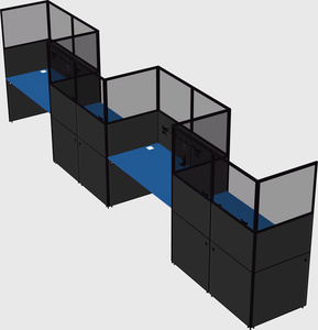 Cabines rectangulaires