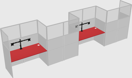 Rectangular cubicles