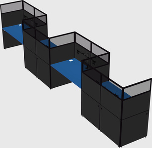 Rectangular cubicles