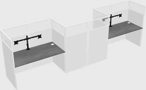 Rectangular cubicles