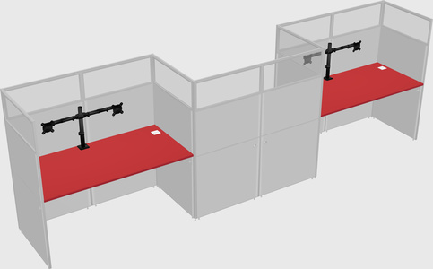Rectangular cubicles