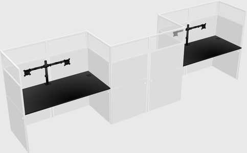 Rectangular cubicles