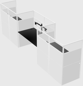 Rectangular cubicles