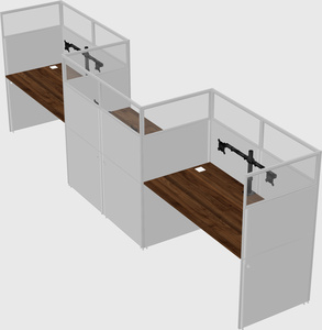 Rectangular cubicles