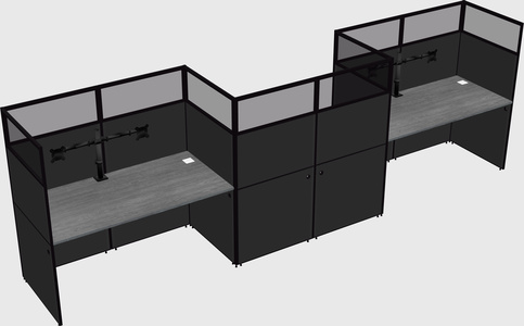 Rectangular cubicles