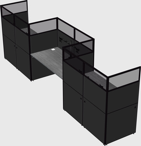 Rectangular cubicles