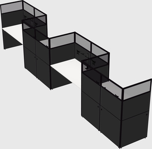 Rectangular cubicles