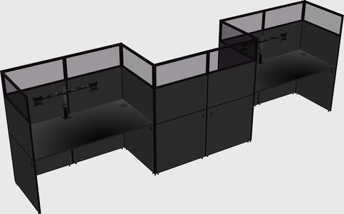 Rectangular cubicles