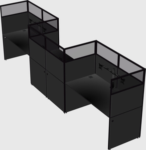 Rectangular cubicles