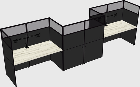 Cabines rectangulaires