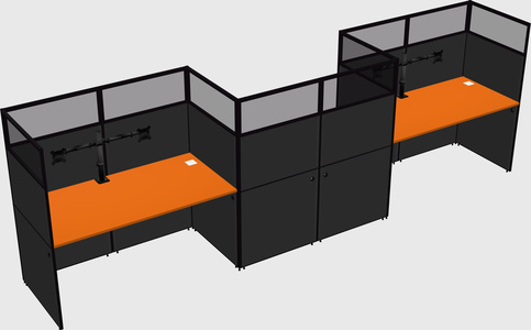 Cabines rectangulaires