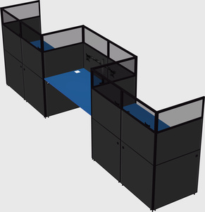 Rectangular cubicles