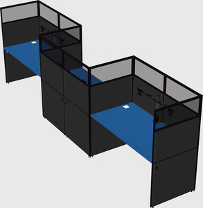 Rectangular cubicles