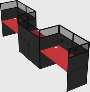 Rectangular cubicles