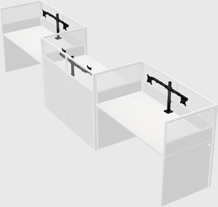 Rectangular cubicles