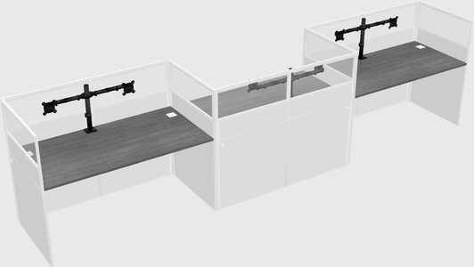 Rectangular cubicles