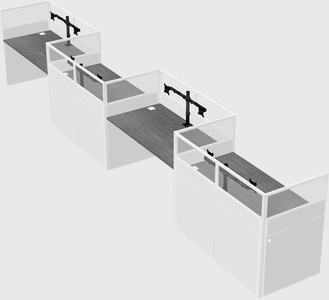 Rectangular cubicles