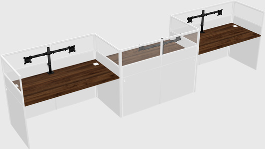 Rectangular cubicles