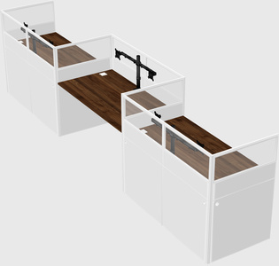 Rectangular cubicles