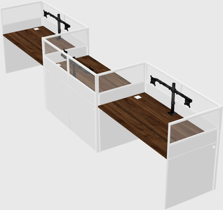 Rectangular cubicles